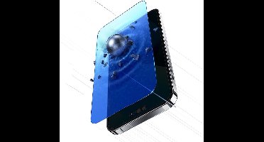 USAMS Full Screen HD Screenprotector met installatie hulpmiddelen - Geschikt Voor iPhone 14 Pro Max