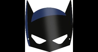 Amscan - Batman - Maskers papier (8 stuks)