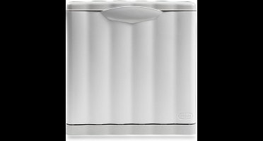 Afvalbak - 'Amica' - Afvalscheiding - Afvalemmer - Wit - 20L - Stapelbaar