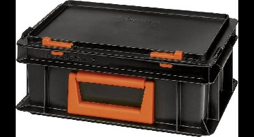 Alutec 139205110188 Kunststofbox Magnus PC 5 (b x h x d) 300 x 133 x 200 mm Zwart, Oranje 1 stuk(s)