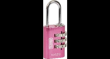 Hangslot Kasp K10520PIND Pink Cijferslot