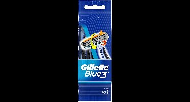 Gillette Blue3 Voetbal14 -4cnt- wegwerpmesjes