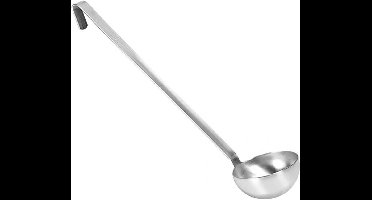 Pollepel - roestvrij staal, naadloos ø 120mm