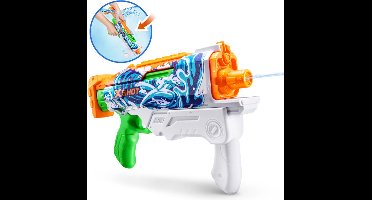 ZURU - XSHOT - Water Fast-Fill Skins Hyperload Water Blaster - Waves Print - Waterpistool - 500 ML