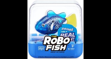 Zuru - RoBo Alive - Robot Huisdier - Fish Vis - Blauw