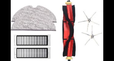 Onderhoudspakket (Wit) incl. dweil - Xiaomi Roborock S4, S5 & S6 Series (S4, S5, S5Max, S6, S6 Pure, S6MaxV)