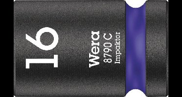 Wera 05004573001 Dopsleutelinzetstuk 16 mm 1 stuks 1/2