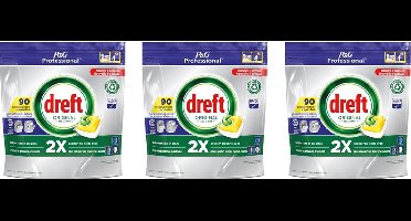 Dreft - Original - All in One - Vaatwastabletten - Citroen - 270 stuks