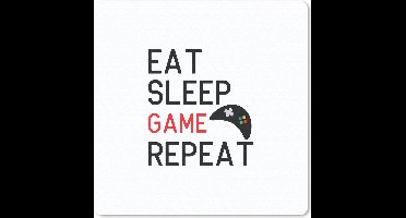 Gaming Muismat - Mousepad - 30x30 cm - Gaming - Game - Quote - Geschikt voor Gaming Muis en Gaming PC set