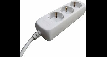 VB 41312 Tafelcontactdoos 3-Voudig + RA | 5M 3x1mm