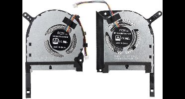 CPU + GPU koeler geschikt voor Asus TUF Gaming FX505DU (Set L+R)