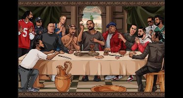 Hole in the Wall Music Maxi Poster-The Last Supper of Hip Hop (Diversen) Nieuw