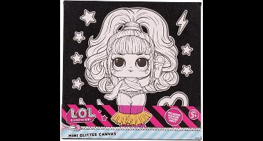 L.O.L. Suprise! - Mini Glitter Canvas - inclusief Diamond sticker sheet! - Leeftijd 3+ Cadeau - Spelen - Kinderen - Sinterklaas - Kerst