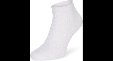 Mario Russo - Heren Sokken 10-Pack Sneaker Sokken - Wit - Maat 35-38