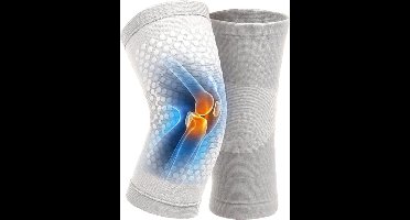 Knie Artritis - Knieband - Compressieband - knie beschermer - Knie pijn - Knie hulp - Knie massage - Knie verwarming - Wit
