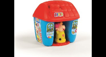 Clementoni - Clemmy, Bumba Emmer - blokken voor kinderen, constructiespeelgoed voor baby's - 6-36 maanden