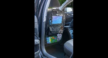 Dooky Back Seat Organizer – Universele Auto Opberger met Tablethouder – Autostoel Organizer voor Kinderen – Beschermt Stoel & Houdt Auto Opgeruimd