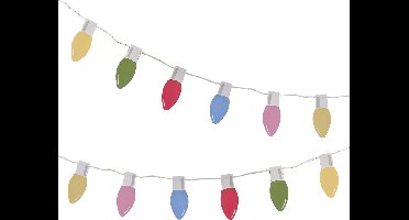 Ginger Ray - Papieren Slinger Gekleurde Kerstverlichting - 5 m