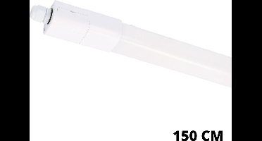 Proventa TL LED Verlichting met armatuur 150 cm - Waterdicht IP65 - voor binnen en buiten