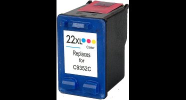 Inktcartridges Geschikt voor HP 22 XL | Geschikt voor HP Deskjet 3940, D1530, F2280, D2360, D2460, Officejet 4315 en PSC 1410 - multipack - Inktpatronen - inkt - inktcartridges