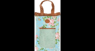 Esschert Design Kniebeschermer 26 X 39,5 Cm Polyester Blauw/bruin