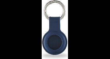 Hama Airtag Sleutelhanger - Geschikt voor Apple Airtag - Krasbestendig beschermhoesje - Hoes op maat - Sleutelhanger makkelijk te bevestigen - Blauw