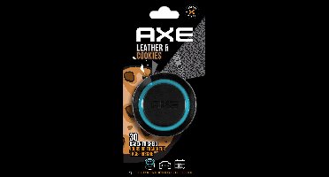 Axe Luchtverfrisser Gel Can Leather + Cookies Zwart/blauw