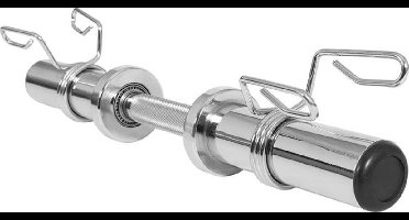 Gorilla Sports Olympische Dumbbellstang - Halter - 50 mm - Incl. Veersluitingen