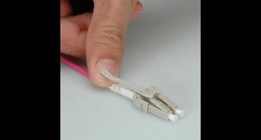 ROLINE glasvezelkabel 50/125µm OM4, LC/LC, Low-Loss connector, violet, 2 m