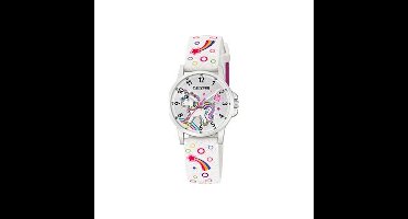 Calypso K5776/4 Kinderhorloge - Polshorloge - Kunststof - Wit - Ø 27mm