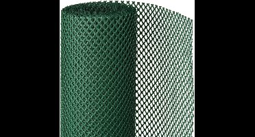 Nature - Windbreekscherm - schermgaas - groen - 1 x 3m - met bevestiging-set - afscherming