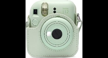 Fujifilm Instax Mini 12 - Cameratas - Case - Munt Groen