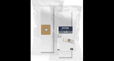 SQOON® Stofzuigerzakken Geschikt voor Ghibli AS6 - 5 Stuks