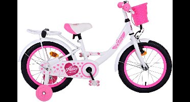 Volare Ashley Kinderfiets - Meisjes - 16 inch - Wit