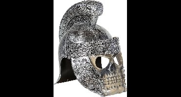 Romeinse helm met schedel