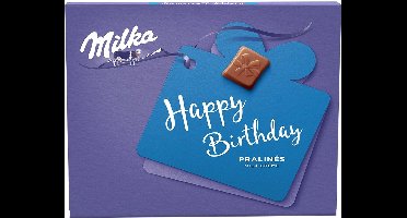 Milka Happy Birthday chocolade pralines 110g