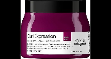 L’Oréal Professionnel - Curl Expression - Hydraterend Masker - Haarmasker voor krullend- of pluizend haar - 500 ml.