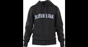 Björn Borg - Heren - Borg Essential Hoodie - Zwart - Maat L