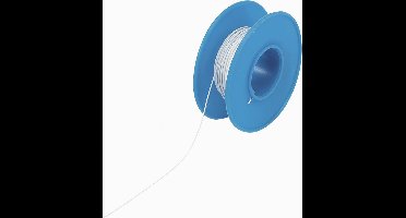 TRU COMPONENTS 1566847 Wire-wrap-draad Wire Wrap 1 x 0.13 mm² Wit 15 m
