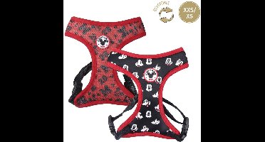 Hondentuigje Mickey Mouse XXS/XS Zwart