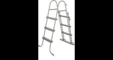 LuxeLivin' - Zwembadladder Flowclear met 4 treden 107 cm