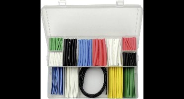 Kunzer 7SSS171 Krimpkous assortiment Krimpverhouding:2:1 171 onderdelen