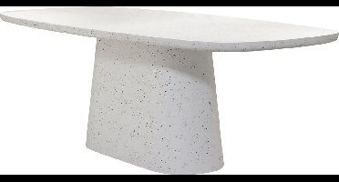 Light & Living - Eettafel HAMURA - 220x105x76cm - Wit
