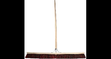 Talen Tools – Straatbezem – Arenga/Kunststof – 100 cm – Ergonomisch – Essenhouten steel