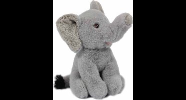 PIA Soft Toys - Pluche Kuffeldier Olifant - 14 cm