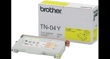 Brother TN-04Y Tonercartridge - Geel