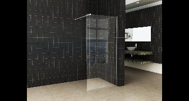 Wiesbaden Slim profielset - 120cm - Incl. Stabilisatiestang - Chroom