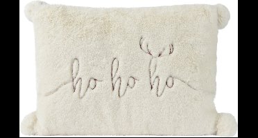 Decoris - Kussen Kerst HoHoHo - 30x40x10