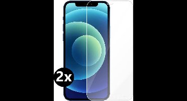 Screenprotector iPhone 14 / 14 Pro – 2-Pack – Gehard Glas 9H – Bubbelvrij – Case Friendly