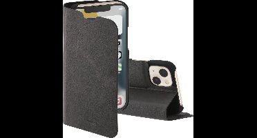 Hama Booklet Guard Pro Cover Hoesje geschikt voor iPhone 14 Plus - Pasvakjes - Magnetische sluiting - Standfunctie - Zwart